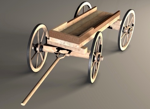 3D reconstruction of the carriage (image: Visual Dimension)